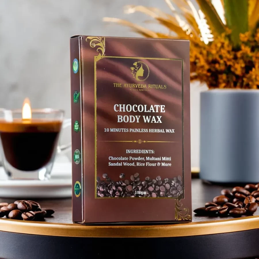 Chocolate Body Wax - 10 Min Full Body Wax Powder